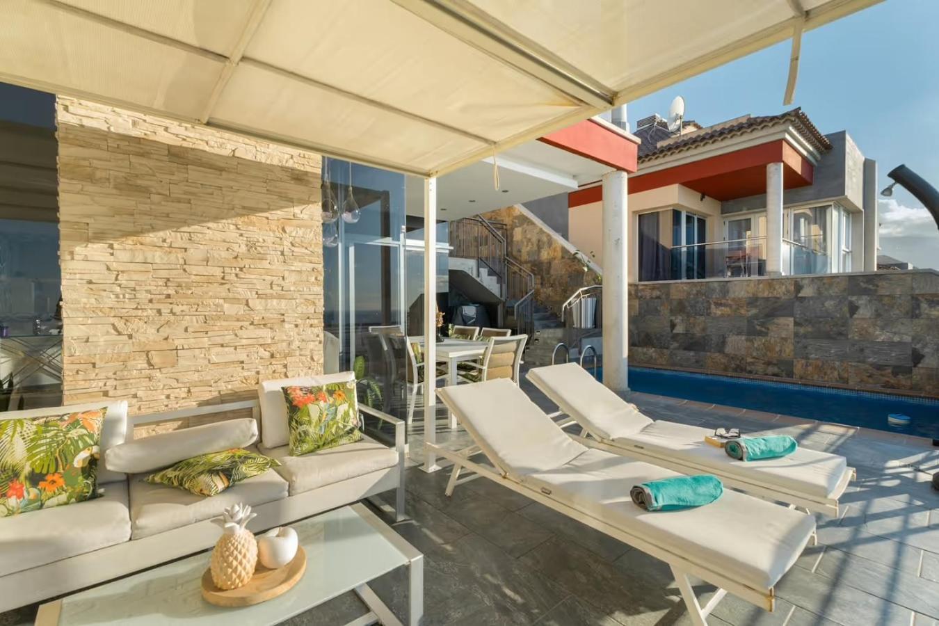 Villa Golden Horizon Con Piscina Privada Climatizada Santa Úrsula Zewnętrze zdjęcie