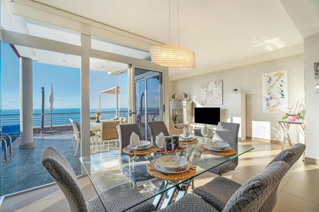 Villa Golden Horizon Con Piscina Privada Climatizada Santa Úrsula Zewnętrze zdjęcie